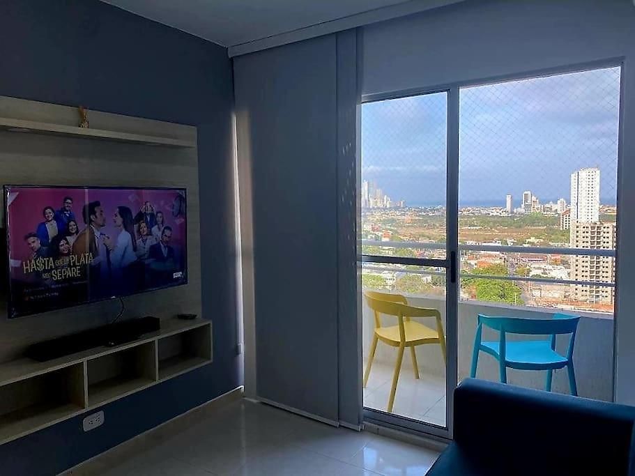 Apartamento Acogedor Apto En Piso 22 Vista Al Mar