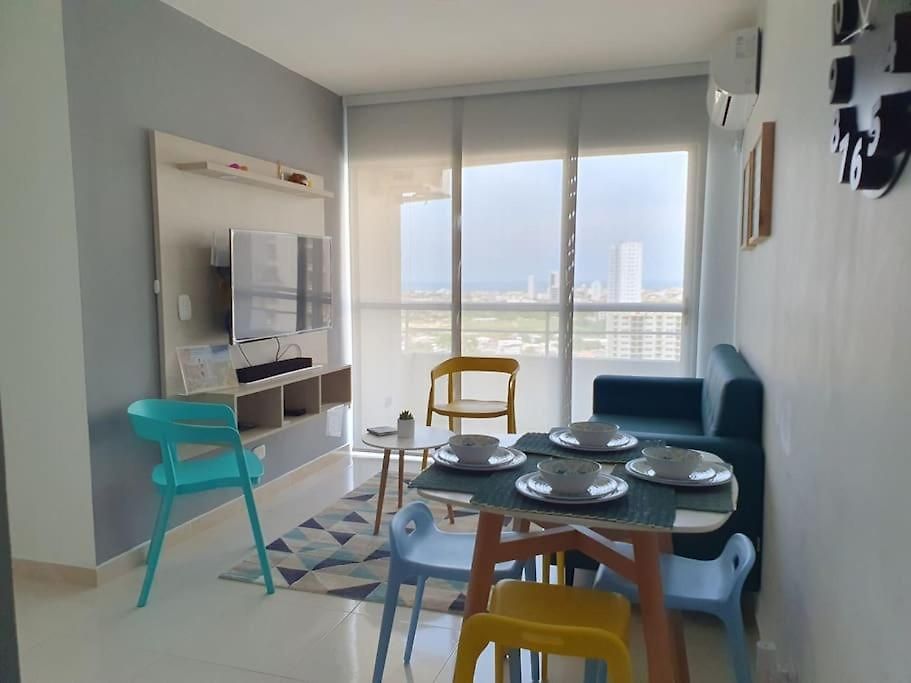 Acogedor Apto En Piso 22 Vista Al Mar Apartamento *