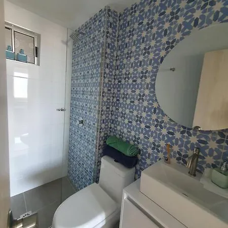 Acogedor Apto En Piso 22 Vista Al Mar Cartagena