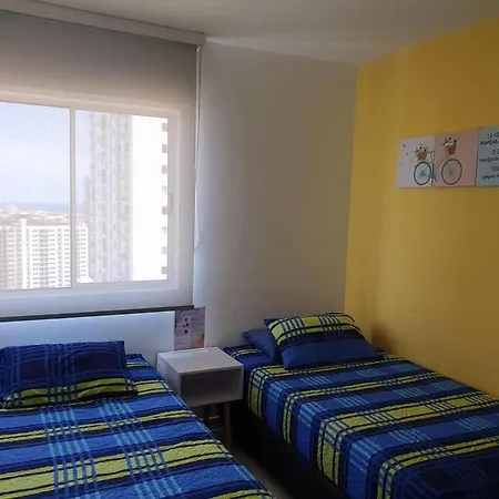 Acogedor Apto En Piso 22 Vista Al Mar