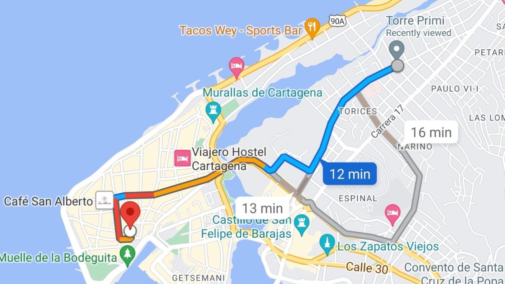 Acogedor Apto En Piso 22 Vista Al Mar Apartamento Cartagena